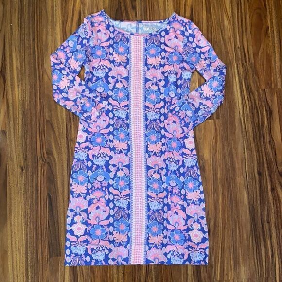 Lilly Pulitzer Floral 3/4 Sleeve Dress - Picture 2 of 8
